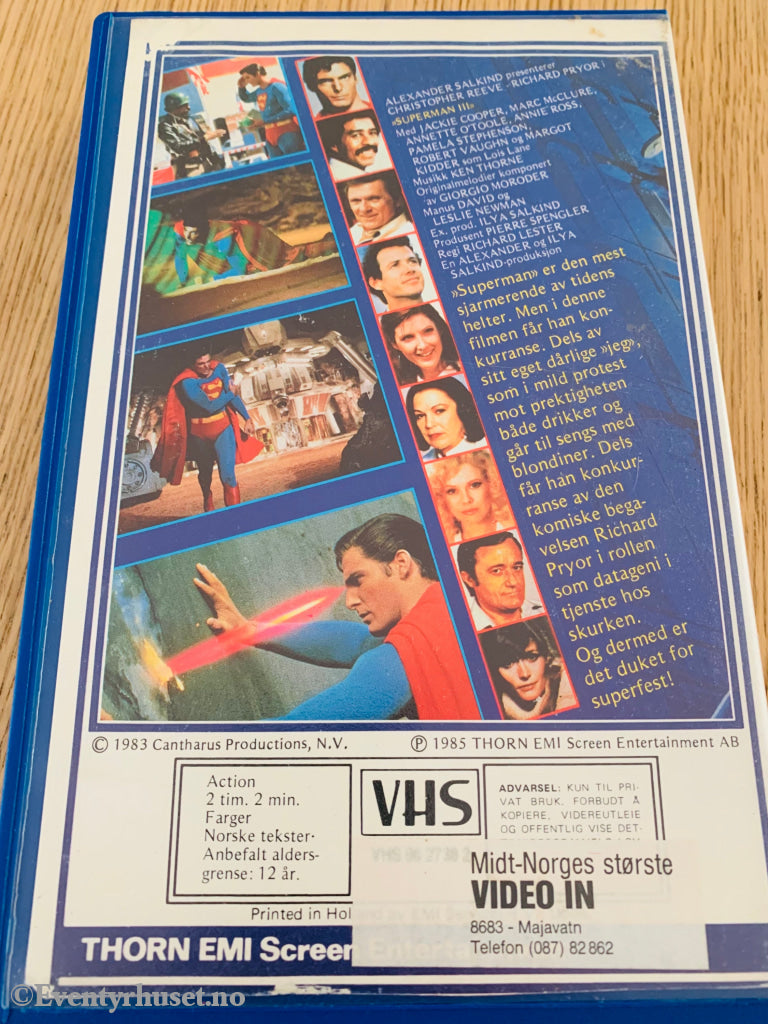 Supermann Iii. 1983/85. Beta-Film. Beta
