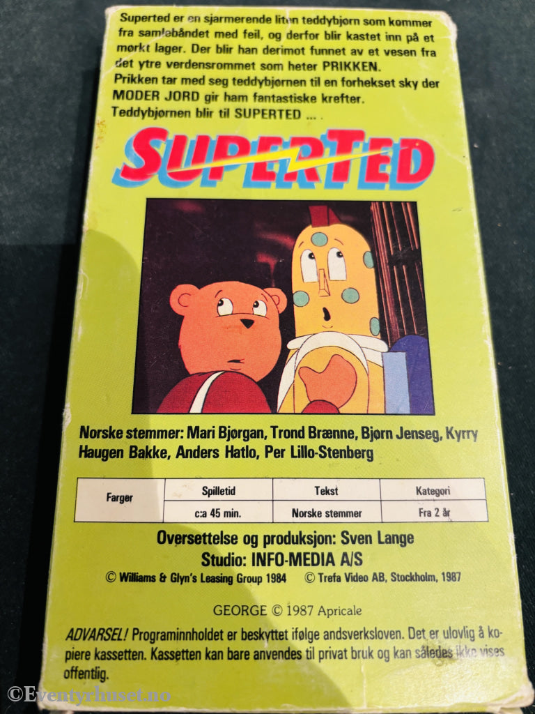 Superted 1. VHS.