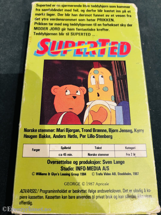 Superted 1. VHS.