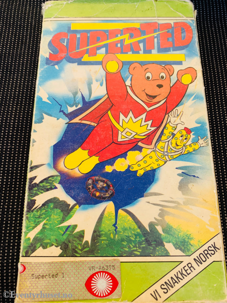 SuperTed. 1984/87. Slipcase VHS VHS