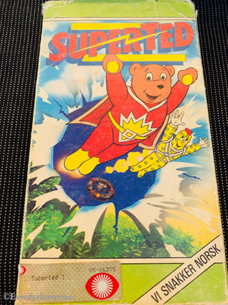 SuperTed. 1984/87. Slipcase VHS