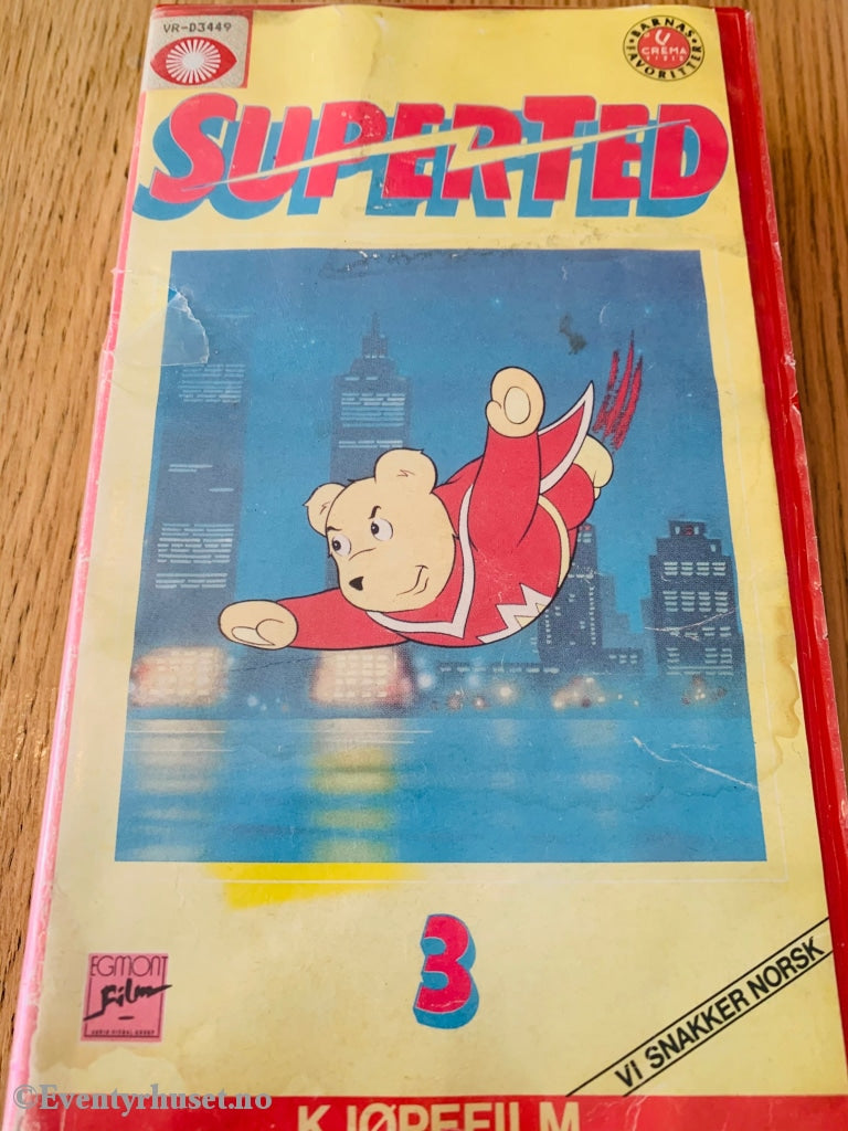 SuperTed. 1988. SuperTed 03. VHS. – Eventyrhuset