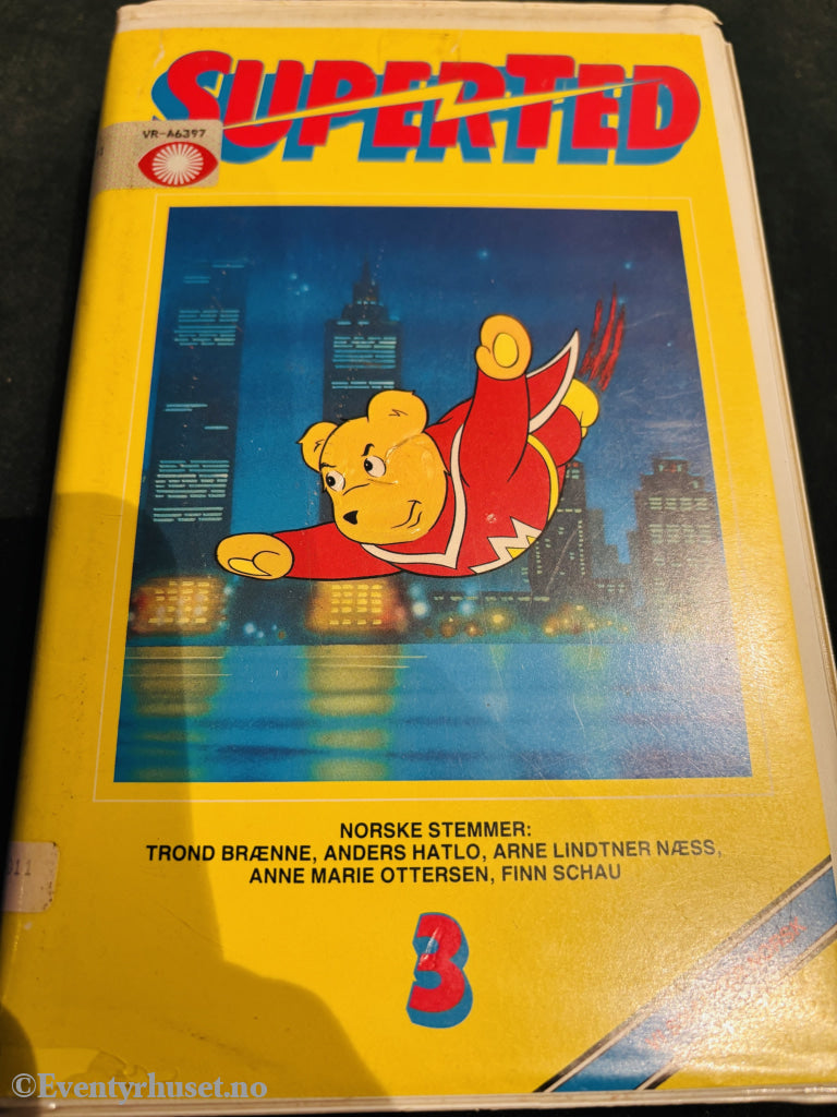 Superted 3 (1980-tallet). VHS Big Box