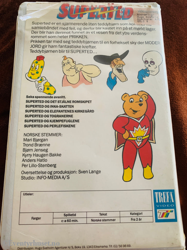 SuperTed. Vol. 01. VHS Big Box. VHS Big Box