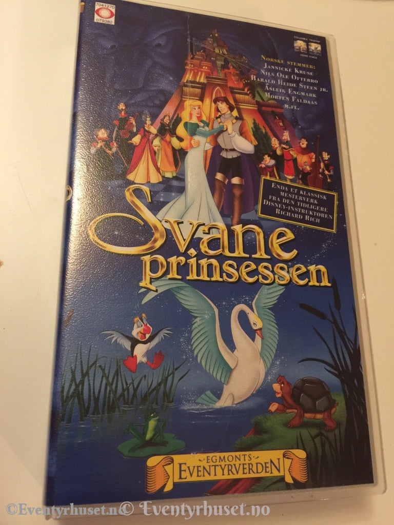 Svaneprinsessen. Egmonts Eventyrverden. 1994. Vhs. Vhs