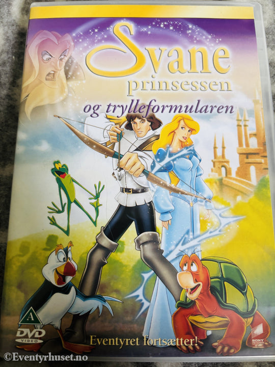 Svaneprinsessen og Trylleformularen. DVD.