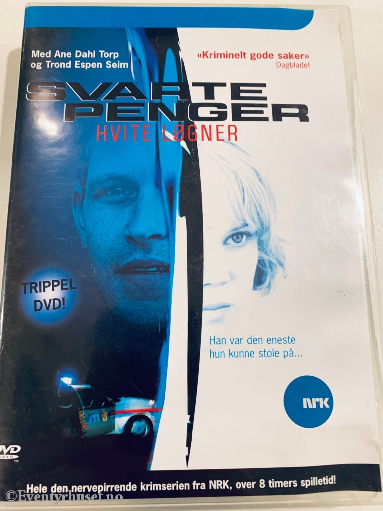 Svarte Penger Hvite Løgner (Nrk). Dvd Samleboks.