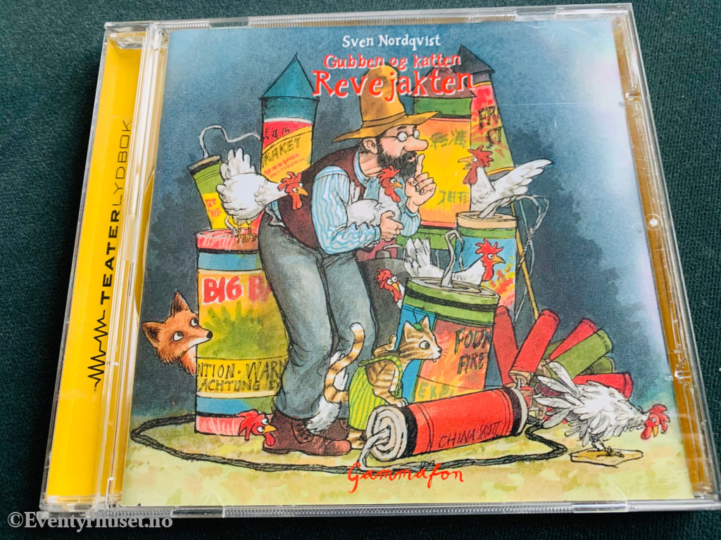 Sven Nordqvists Gubben Og Katten - Revejakten. Lydbok På Cd.