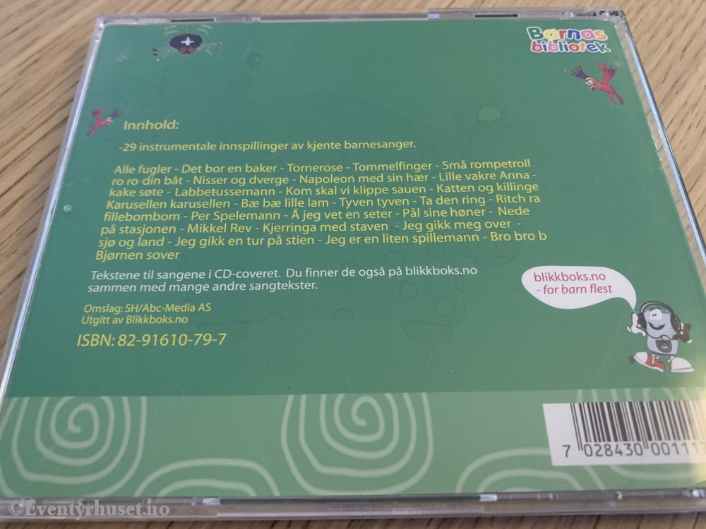 Syng Med... (Barnas Bibliotek). Lydbok På Cd.