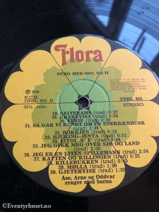 Syng Med Oss. Vol. 2. 1970. Lp. Lp Plate