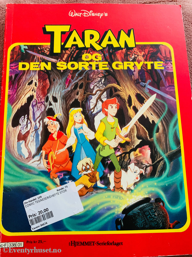Taran og den sorte gryte (1985). Tegneseriealbum.