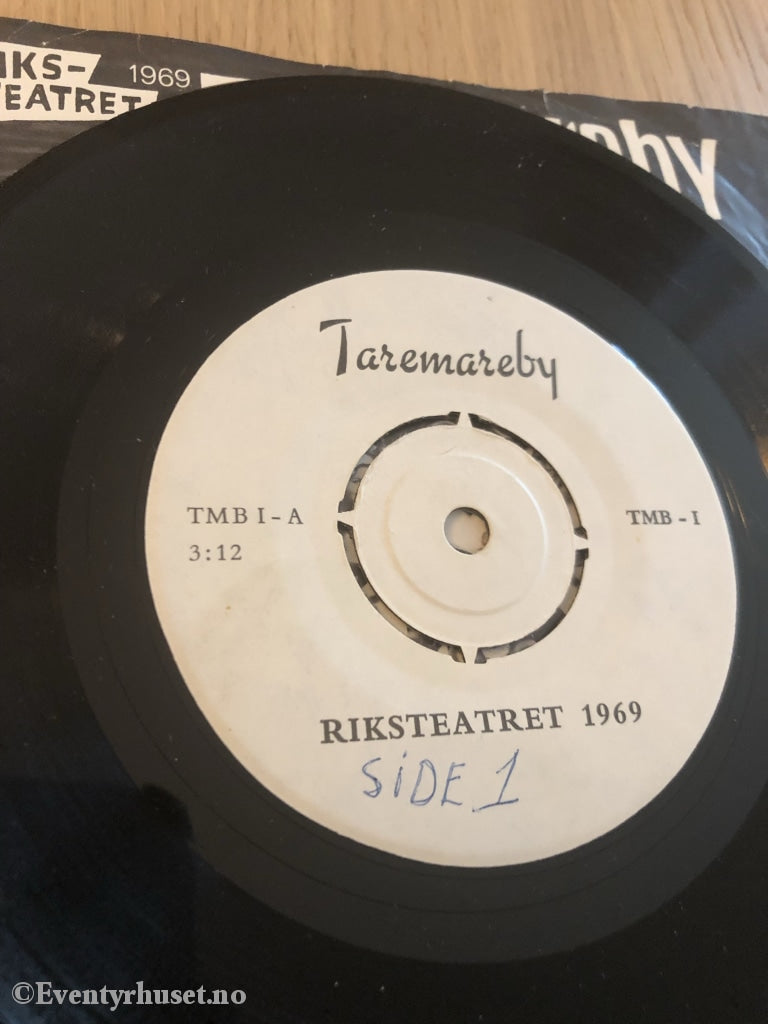 Taremareby. Riksteatret 1969. Ep-Singel. Ep