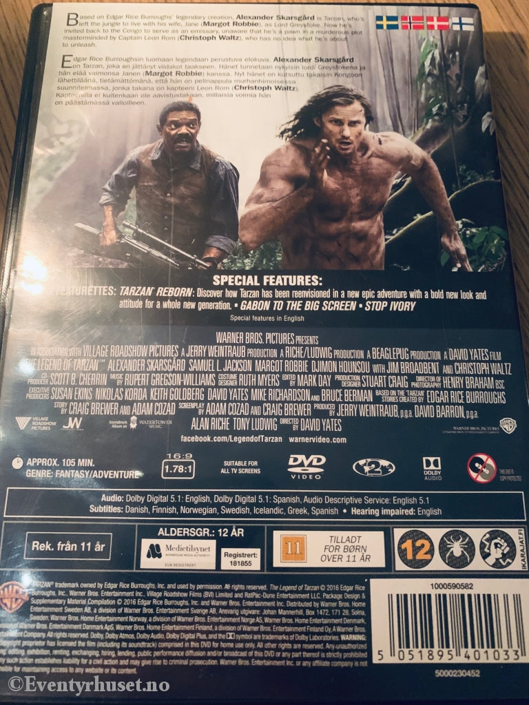 Tarzan. Dvd. Dvd
