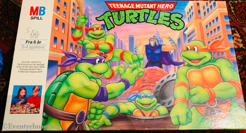 Teenage Mutant Hero Turtles (1990) . Brettspill.