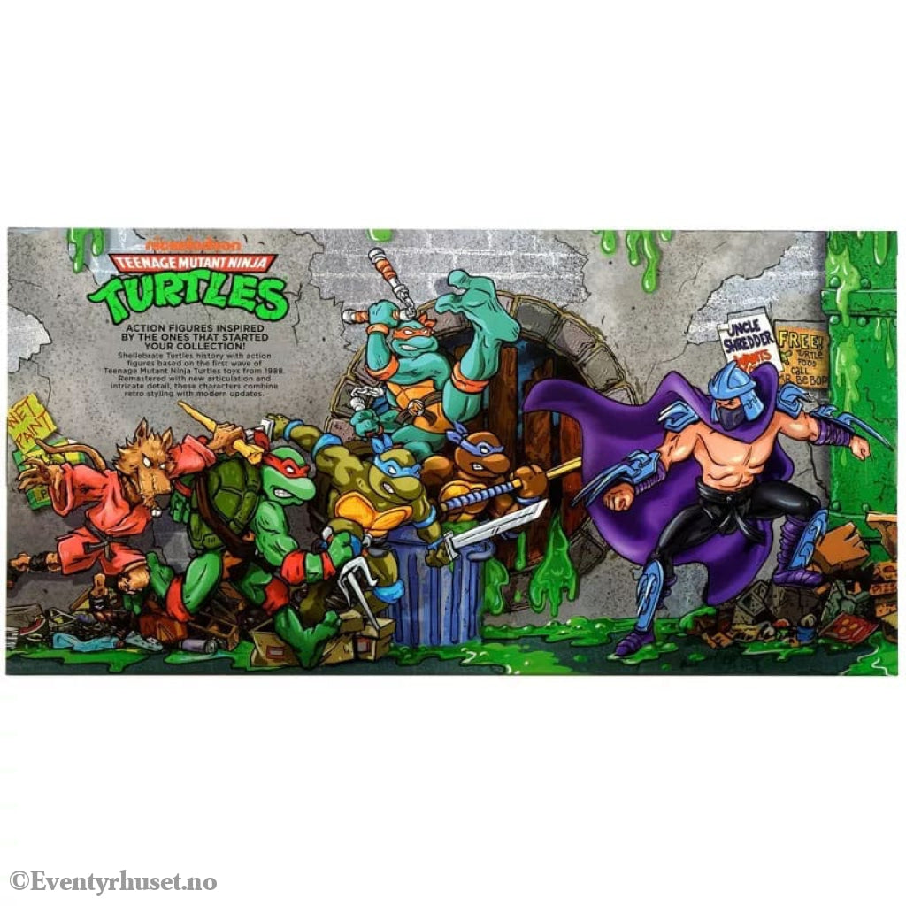 Teenage Mutant Ninja Turtles 6-Pack Action Figures 1988 Remastered heo EU Exclusive Actionfigur