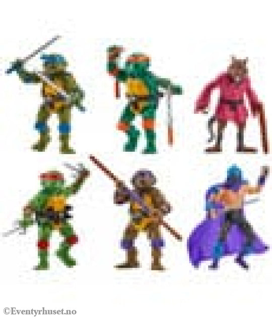 Teenage Mutant Ninja Turtles 6-Pack Action Figures 1988 Remastered heo EU Exclusive Actionfigur