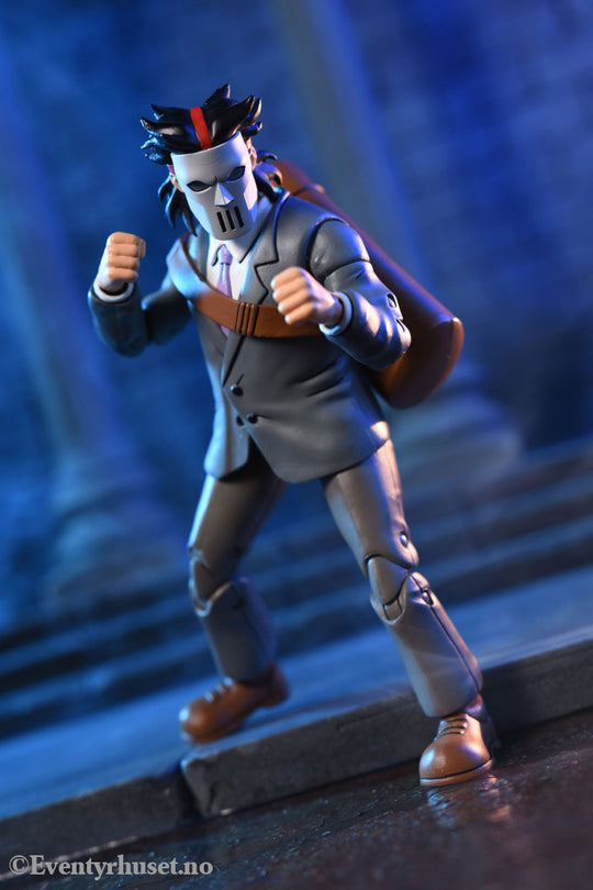 Teenage Mutant Ninja Turtles (Cartoon) Action Figure 2 Pack Business Suit Casey Jones & Split Foot Soldier 18 cm. Mint