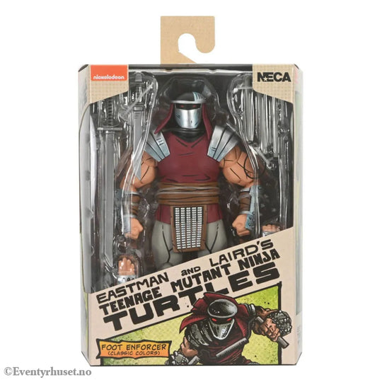 Teenage Mutant Ninja Turtles Mirage Comics Foot Enforcer Klassiske Farger Actionfigur 18 cm. Mint In Sealed Box (MISB)!
