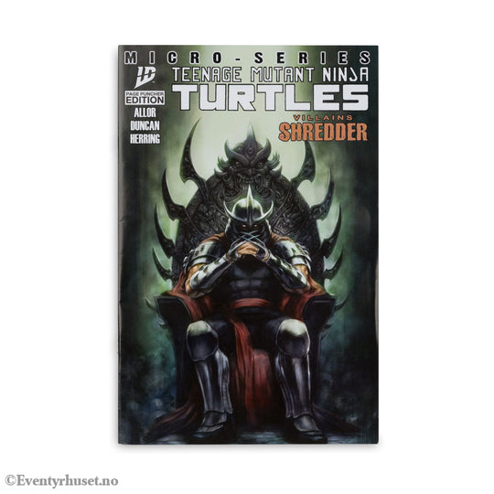 Teenage Mutant Ninja Turtles Page Punchers Action Figure Shredder 14 cm. Mint In Sealed Box (MISB)! Actionfigur