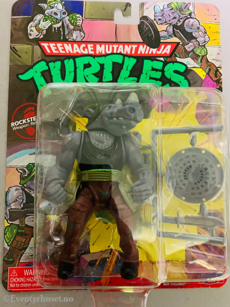 Teenage Mutant Ninja Turtles Rocksteady Figur. Actionfigur.