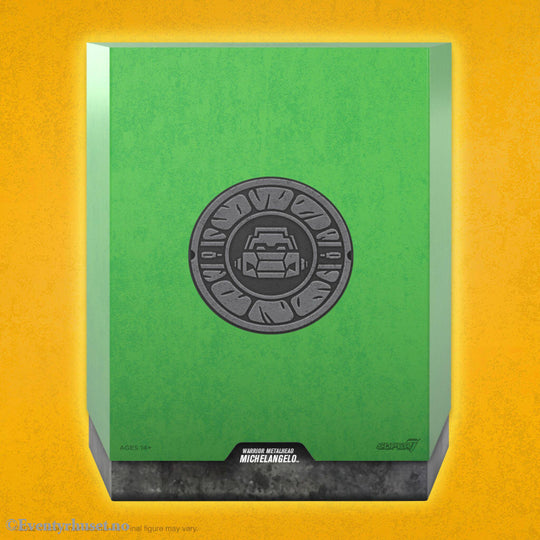 Teenage Mutant Ninja Turtles Ultimates Action Figure Warrior Metalhead Michelangelo 18 cm. Mint In Sealed Box (MISB)!