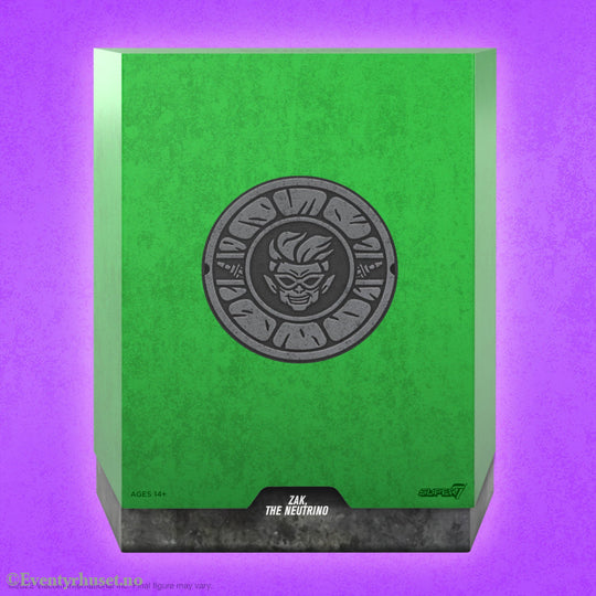 Teenage Mutant Ninja Turtles Ultimates Action Figure Zak The Neutrino 18 cm. Mint In Sealed Box (MISB)! Actionfigur