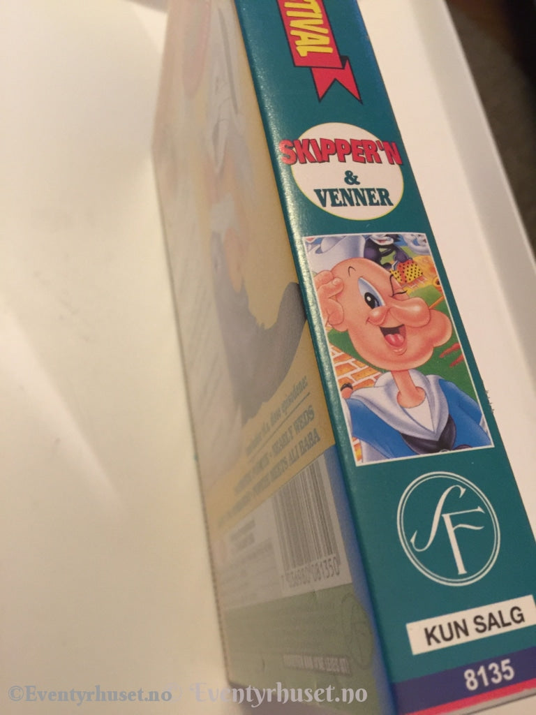 Tegnefilmfestival. Skippern & Venner. 1933-48. Vhs. Vhs