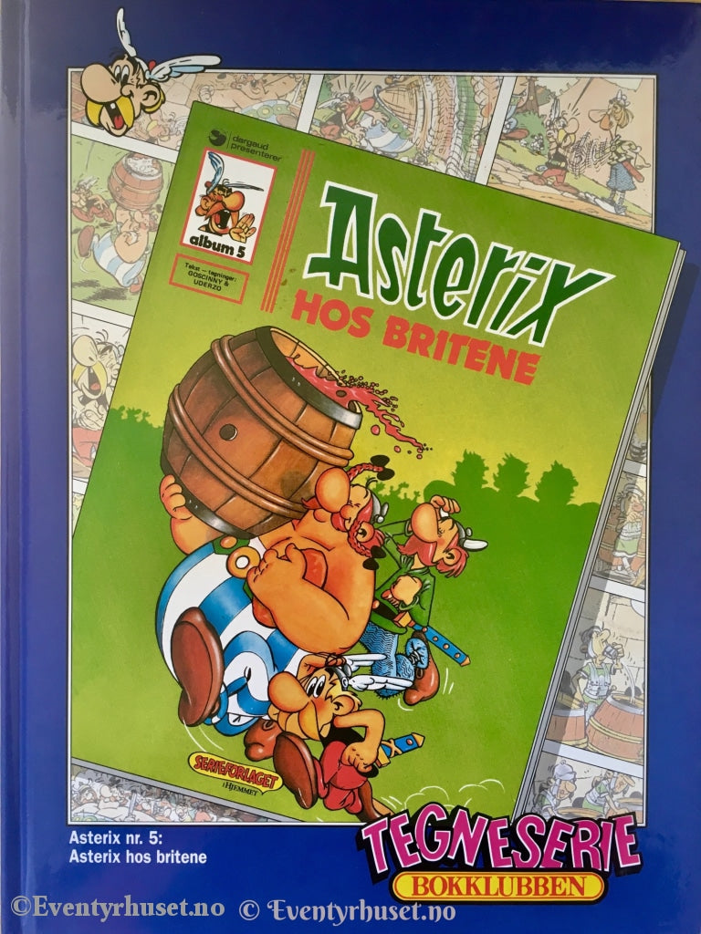 Tegneserie Bokklubben Asterix Nr 5: Hos Britene