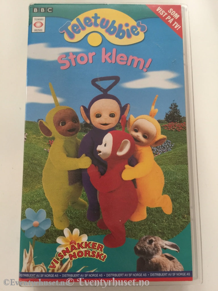 Teletubbies. 1997. Stor Klem. Bbc. Vhs. Vhs