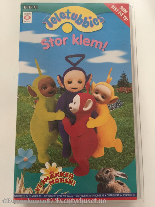 Teletubbies. 1997. Stor Klem. Bbc. Vhs. Vhs