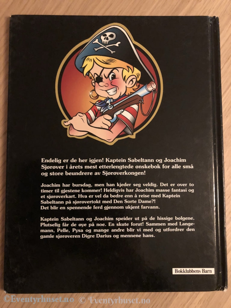 Terje Formoe. 1995. Kaptein Sabeltann Og Joachim På Eventyr Med Den Sorte Dame. Fortelling