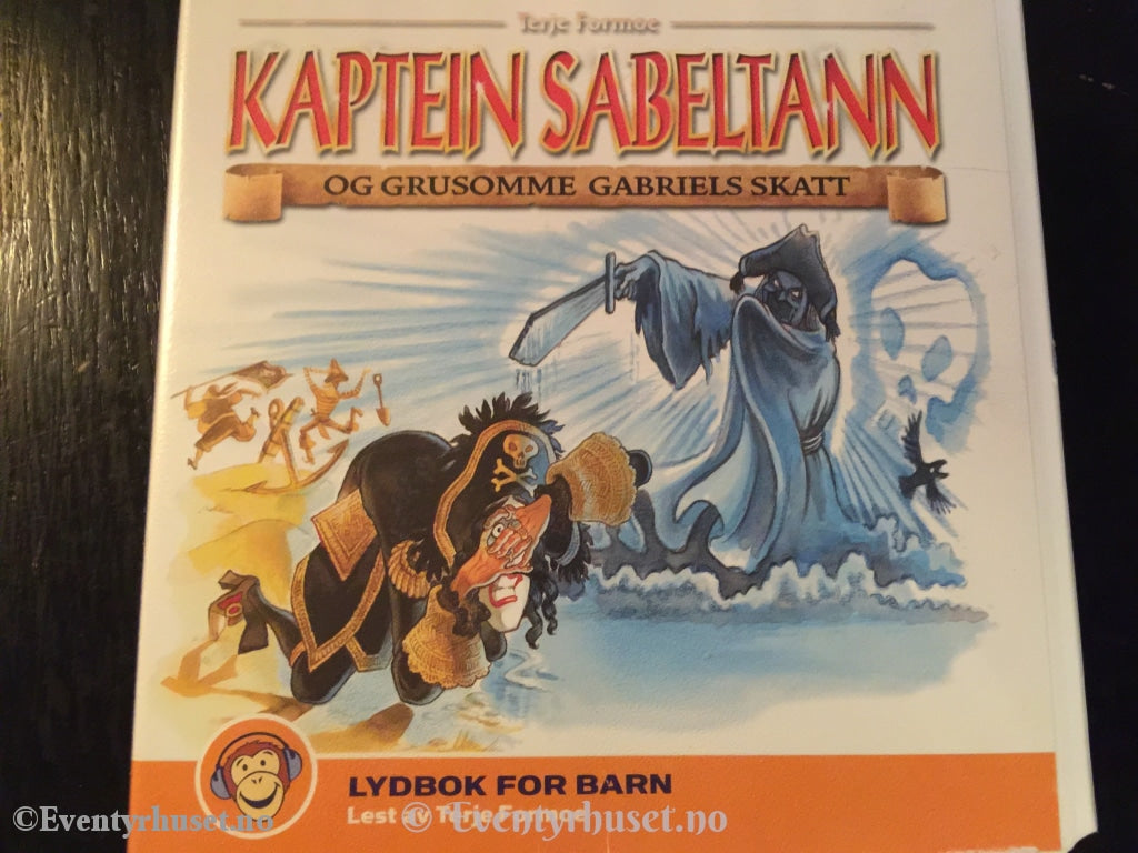 Terje Formoe. 2005. Kaptein Sabeltann Og Grusomme Gabriels Skatt. Lydbok På 2 X Cd.