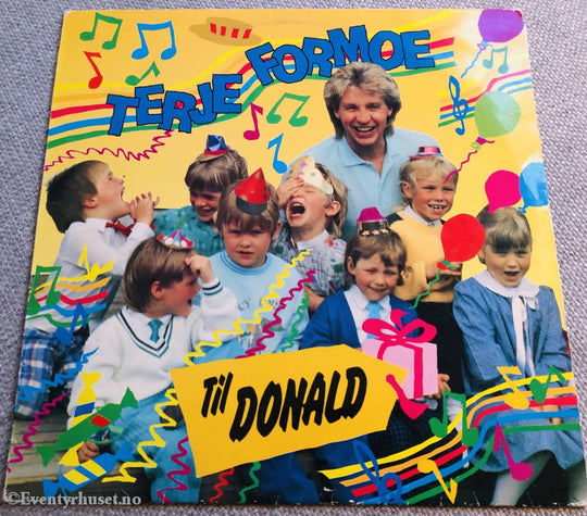 Terje Formoe. Til Donald. Lp. Lp Plate