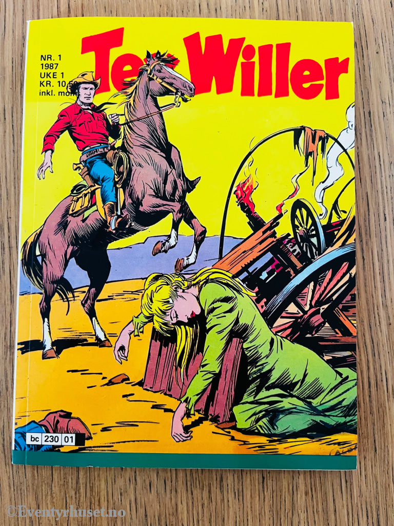 Tex Willer Nr. 1 (1987). Tegneseriepocket.
