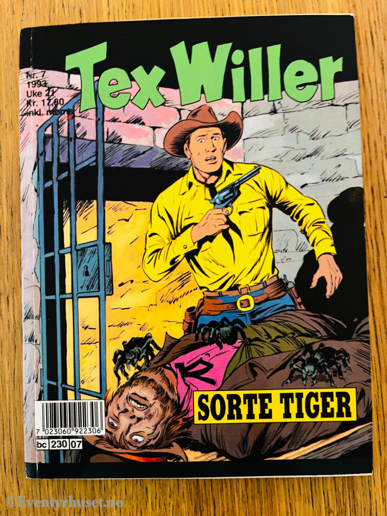 Tex Willer nr. 1 (1992). Tegneseriepocket.