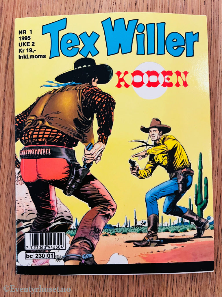 Tex Willer nr. 1 (1995). Tegneseriepocket.