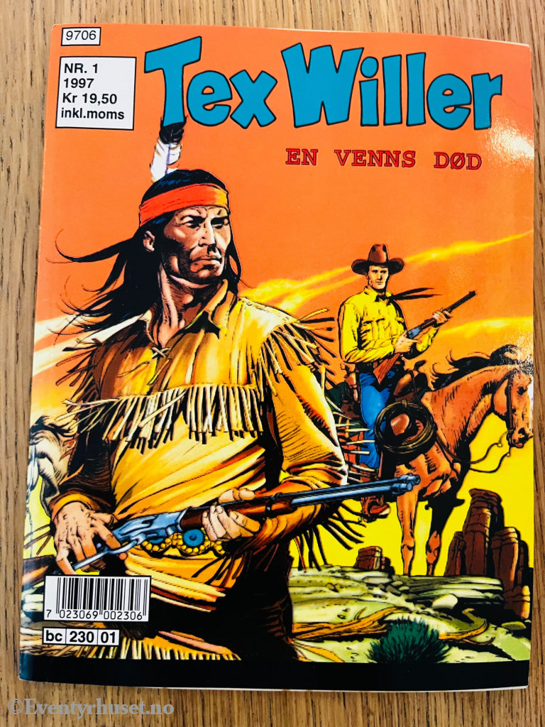 Tex Willer nr. 1 (1997). Tegneseriepocket.