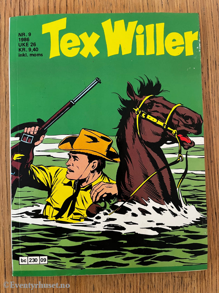 Tex Willer Nr. 10 (1986). Tegneseriepocket.