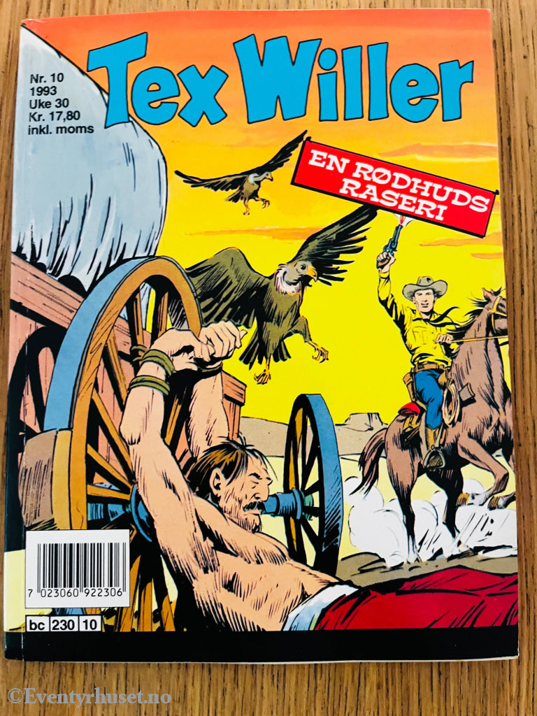 Tex Willer nr. 10 (1993). Tegneseriepocket.
