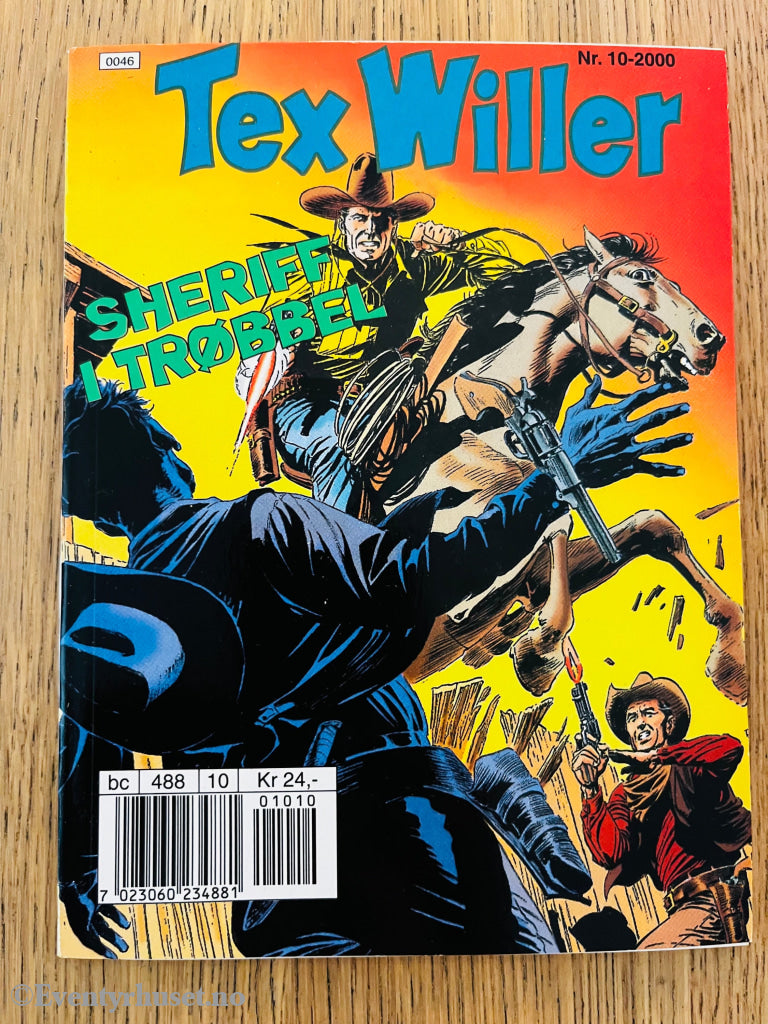 Tex Willer nr. 10 (2000). Tegneseriepocket.