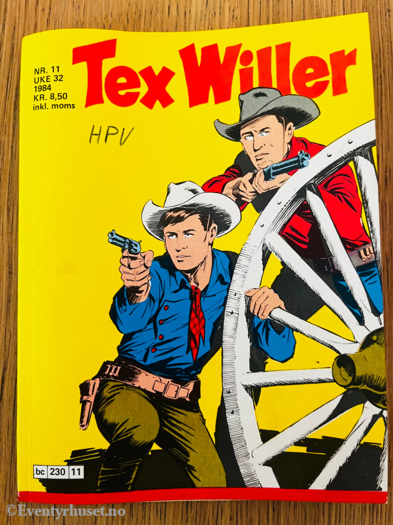 Tex Willer nr. 11 (1984). Tegneseriepocket.