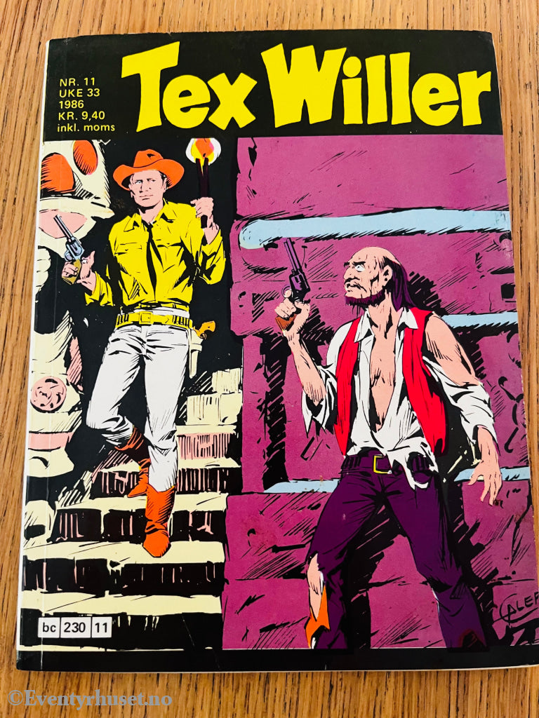 Tex Willer Nr. 11 (1986). Tegneseriepocket.