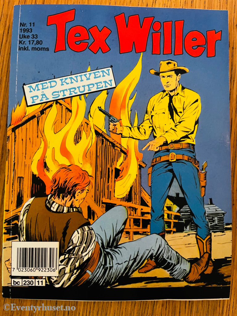 Tex Willer nr. 11 (1993). Tegneseriepocket.