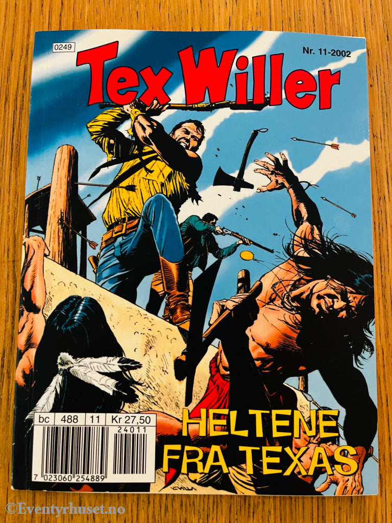 Tex Willer Nr. 11 (2002) – Heltene fra Texas. Tegneseriepocket.