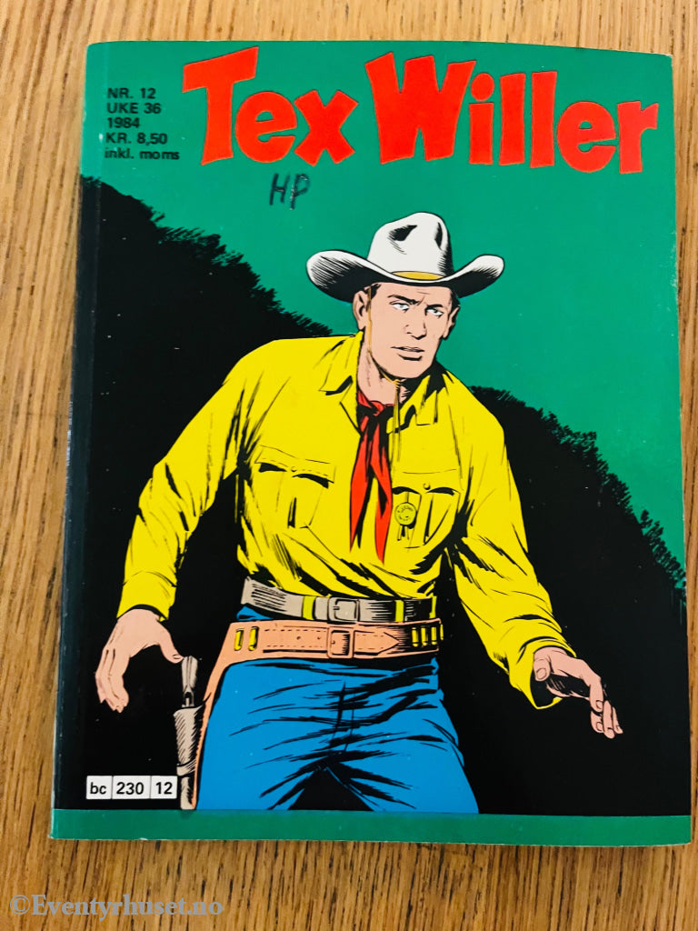 Tex Willer nr. 12 (1984). Tegneseriepocket.