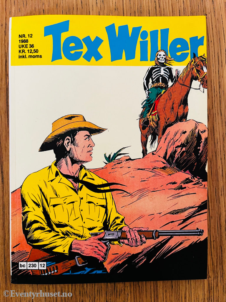 Tex Willer Nr. 12 (1988). Tegneseriepocket.