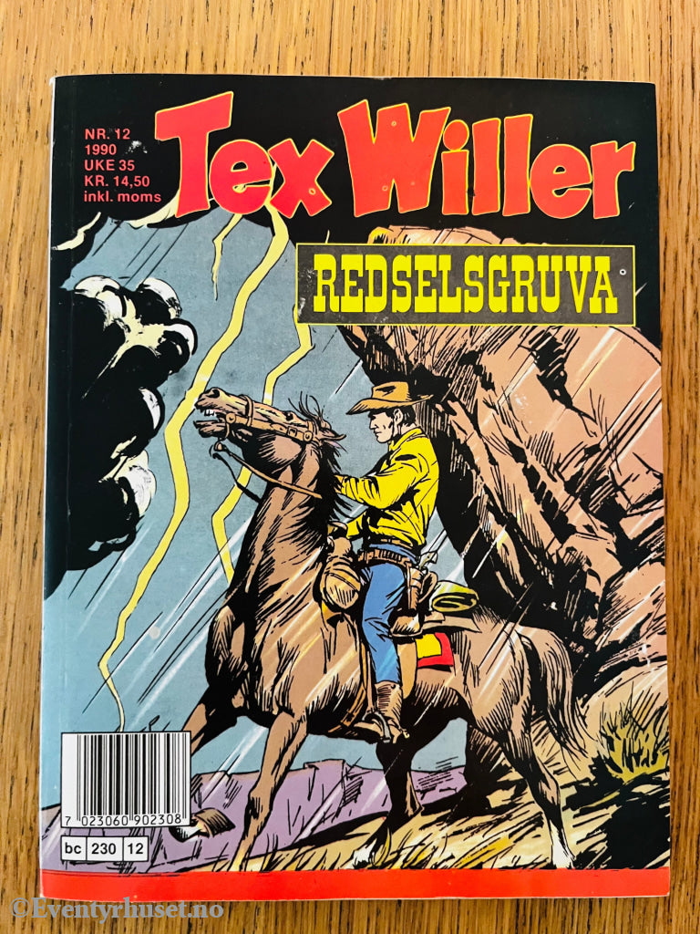 Tex Willer nr. 12 (1990). Tegneseriepocket.