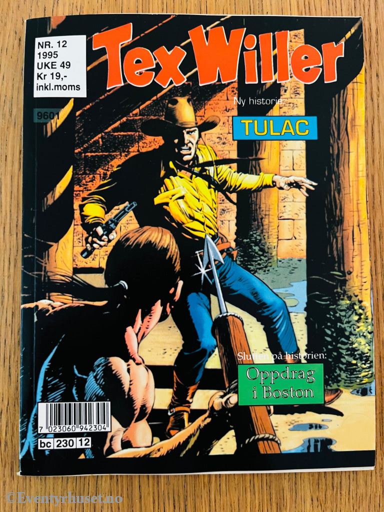 Tex Willer nr. 12 (1995). Tegneseriepocket.
