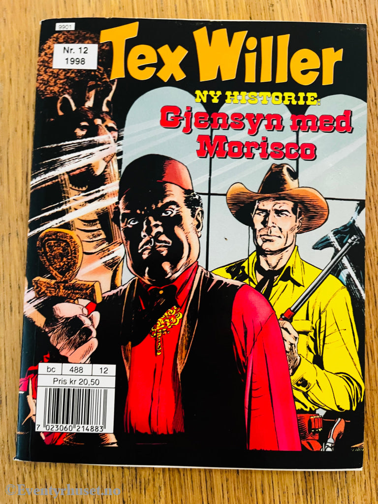 Tex Willer nr. 12 (1998). Tegneseriepocket.