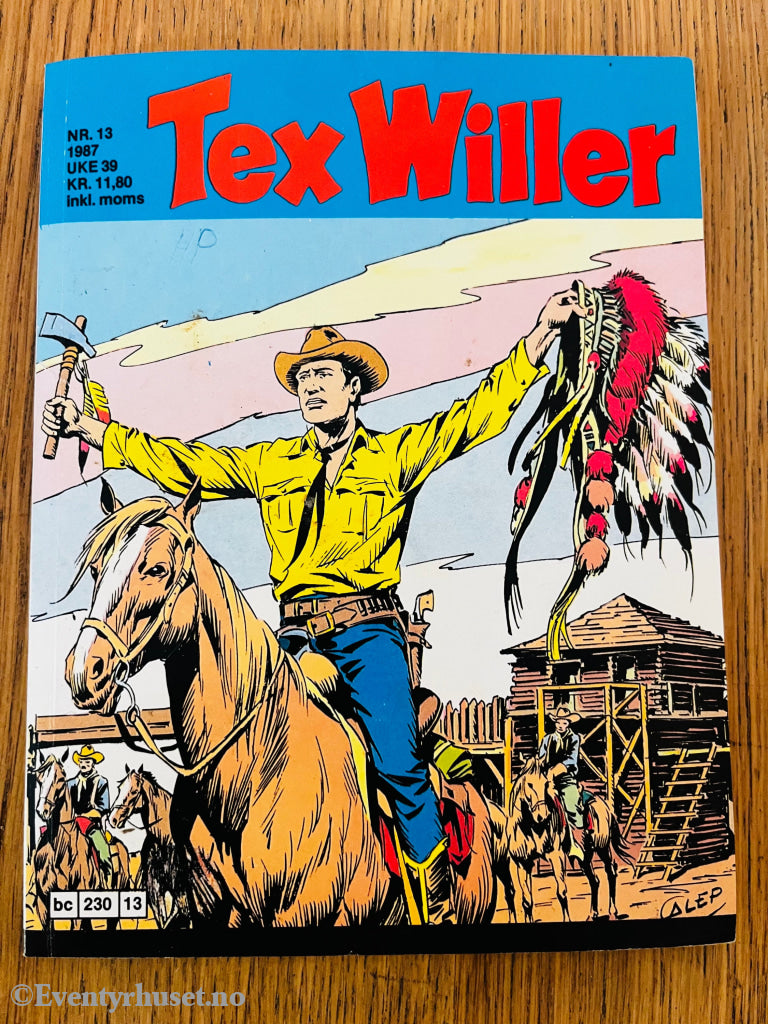 Tex Willer Nr. 13 (1987). Tegneseriepocket.